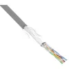 InLine Patch Laidas SF/UTP Cat.5e AWG26 CCA PVC pilkas 100 m