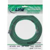 InLine Patch Laidas S/FTP PiMF Cat.6A halogen-free 500MHz žalias 20m