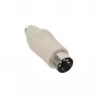 InLine klaviatūros adapteris 5 pin DIN kištukas į PS/2 lizdą 33949