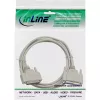InLine serialinis kabelis DB25 kištukas / lizdas tiesioginis pilkas 5 m