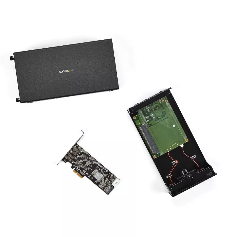 StarTech.com Vieno lizdo Thunderbolt 3 PCIe išplėtimo korpusas