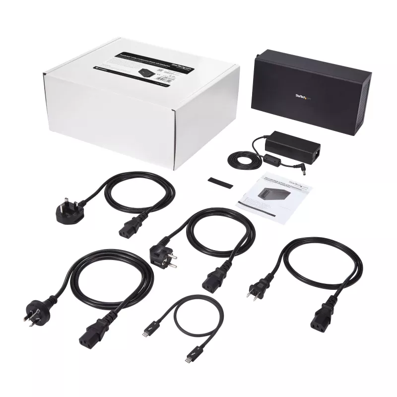 StarTech.com Vieno lizdo Thunderbolt 3 PCIe išplėtimo korpusas