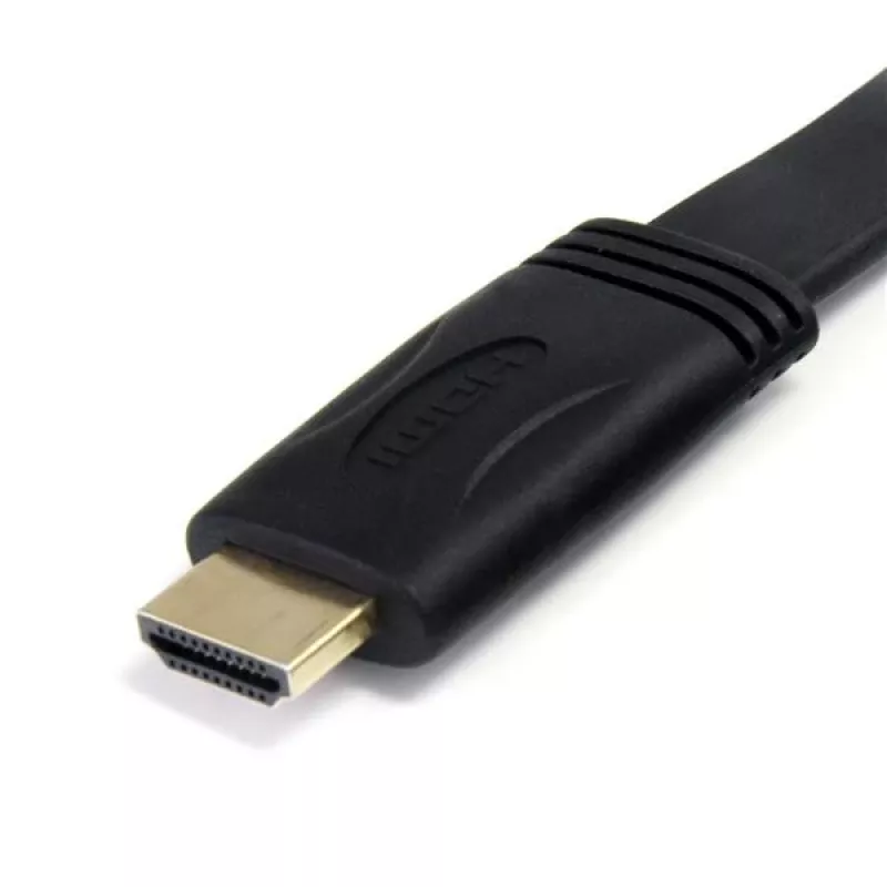 StarTech.com 5 m plokščias didelės spartos HDMI® kabelis su Ethernet - Ultra HD 4k x 2k HDMI kabelis - HDMI į HDMI M/M