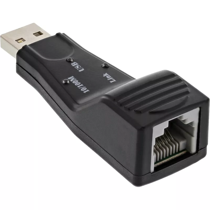 InLine USB 2.0 tinklo adapteris 10/100 Mbit/s