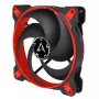 ARCTIC BioniX P140 (Raudona) – slėgiui optimizuotas 140 mm žaidimų ventiliatorius su PWM PST