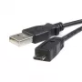 StarTech.com 1 m Micro USB laidas - A į Micro B, juodas
