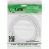 InLine DC ilginimo laidas, DC kištukas/lizdas 3.5x1.35mm, AWG 18, baltas 3m