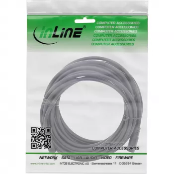 InLine DC ilginimo laidas, DC kištukas / lizdas 5.5x2.1mm, AWG 18, juodas 3m