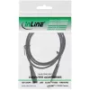 InLine DC ilginimo laidas, DC kištukas/lizdas 5,5x2,1 mm, AWG 18, juodas 2 m