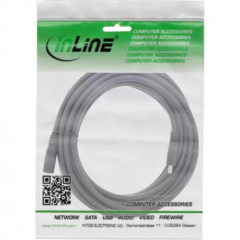 InLine DC ilginimo laidas, DC kištukas/lizdas 4.0x1.7mm, AWG 18, juodas 5m