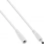 InLine DC ilginimo laidas, DC kištukas/lizdas 4,0x1,7 mm, AWG 18, baltas 3 m