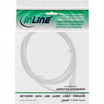 InLine DC ilginimo laidas, DC kištukas/lizdas 4,0x1,7 mm, AWG 18, baltas 1 m