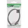 InLine DC ilginimo laidas, DC kištukas/lizdas 3,5x1,35 mm, AWG 18, juodas, 1 m