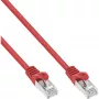 InLine Patch Laidas SF/UTP Cat.5e raudonas 2m