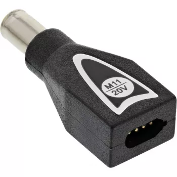 InLine jungiklio kištukas M11 (20V) universaliam maitinimo šaltiniui 90W / 120W, juodas