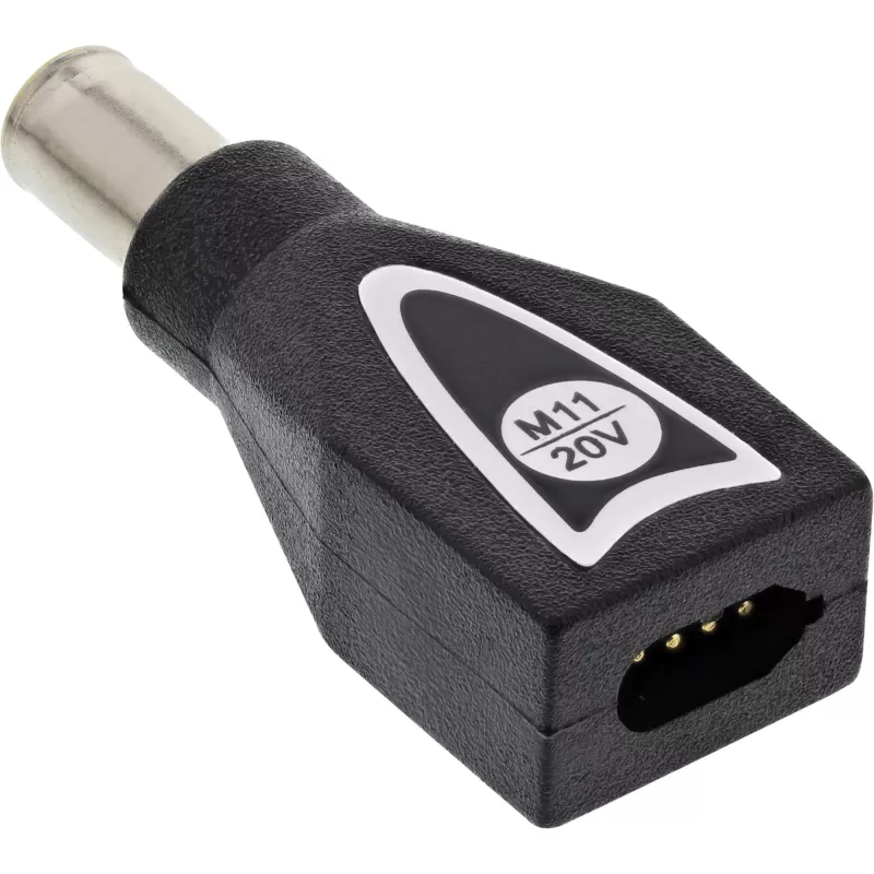 InLine jungiklio kištukas M11 (20V) universaliam maitinimo šaltiniui 90W / 120W, juodas