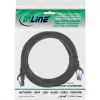 InLine Patch laidas, Cat.6A, S/FTP, PE lauko, juodas, 1m