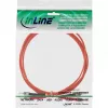 InLine šviesolaidinis dvipusis kabelis ST/ST 50/125µm OM2 3m