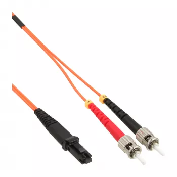 InLine 2 m optinis dvipusis pluoštinis kabelis MTRJ/ST 50/125 µm OM2