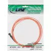 InLine 2 m optinis dvipusis pluoštinis kabelis MTRJ/ST 50/125 µm OM2
