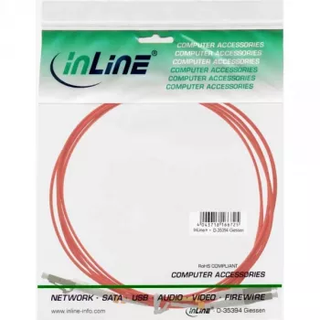 InLine Fiber Optinis Dvikryptis Kabelis LC/LC 50/125µm OM2 3m