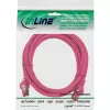 InLine Patch Laidas S/FTP PiMF Cat.6 250MHz PVC varis rožinis 2m