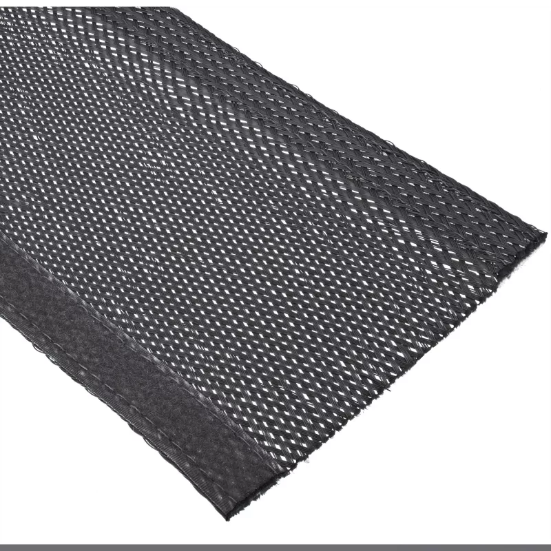 Kabelių kanalas InLine audeklinė žarna su lipduku 1 m × 25 mm, juoda