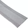 InLine audeklinis kabelių gofras su lipduku, 1m x 25mm, pilkas