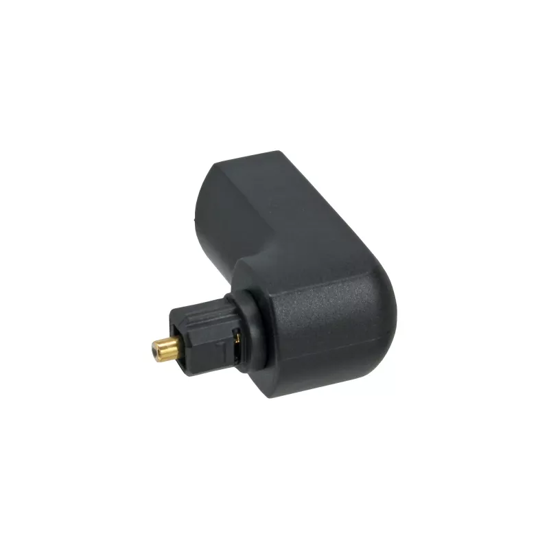 InLine Toslink optinis garso adapteris vyriškas / moteriškas 90° kampu