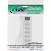 InLine Power strip SWITZERLAND 6-ių lizdų su jungikliu, 1,5 m, baltas