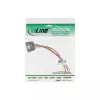 InLine SATA maitinimo adapterio laidas 4pin Molex / 15pin SATA su fiksatoriumi 0,30 m