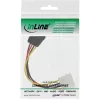 InLine SATA maitinimo laidas 1x 5,25 colio / SATA 0,30 m