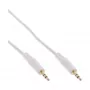 InLine garso laidas 3,5 mm stereo kištukas / kištukas baltas/auksinis 3 m