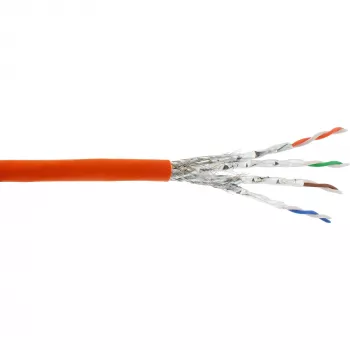 InLine montažinis kabelis Cat.7a, S/FTP (PiMF) 4x2x0,58 AWG23 1200MHz B2ca 100m