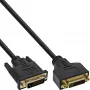 DVI-D laidas Premium 24+1 Dual Link kištukas-lizdas auksuotas 3m InLine 17763P