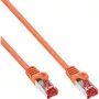 InLine Patch Laidas S/FTP PiMF Cat.6 250MHz PVC varis oranžinis 1,5 m