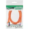 InLine Patch Laidas S/FTP PiMF Cat.6 250MHz PVC varis oranžinis 1,5 m