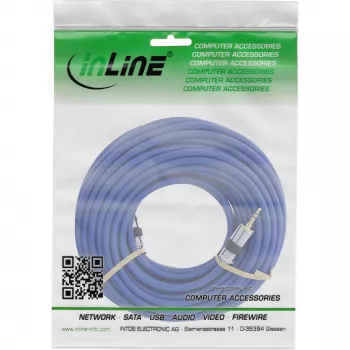 InLine Premium garso laidas 3,5 mm stereo kištukas / kištukas 15 m