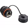InLine Cat.6A vandeniui atsparus RJ45 jungtis IP68, pramoninis