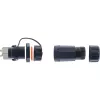 InLine Cat.6A movų rinkinys, vandeniui atsparus IP68, 2x RJ45 F/F, 1:1