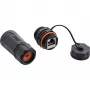 InLine Cat.6A jungtis, vandeniui atspari IP68, 2x RJ45 F/F, 1:1