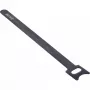 InLine kabelių raištis su lipnia juosta 180x12 mm 10 vnt. juoda