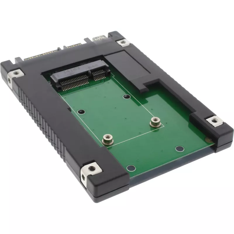 InLine 2,5 colio SATA į mSATA SSD adapteris 76620B juodas