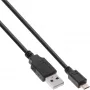 InLine Micro USB 2.0 greito įkrovimo laidas USB A / Micro-B, 1,5 m