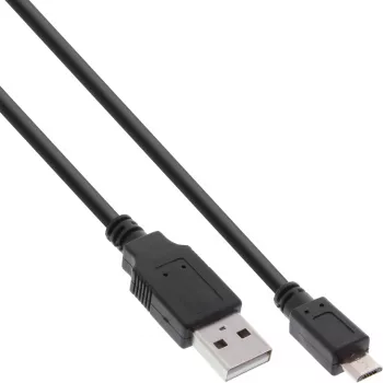 InLine Micro USB 2.0 greito įkrovimo laidas USB A tipas / Micro-B, 0,5 m