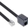 InLine prailginimo modulinis kabelis RJ12 6P6C kištukas / lizdas 2 m