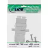 InLine optinis adapteris metalinis duplex LC/LC SM keramine mova su flanšu