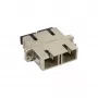 InLine Fiber Optinis Metalinis Adapteris Duplex SC/SC MM Keramine Įvorė su Flanšu