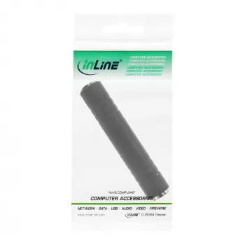 Garso adapteris 6,3 mm lizdas / lizdas stereo InLine 99307