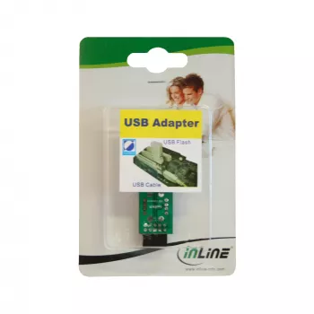 InLine USB 2.0 adapteris vidinis 2x USB A lizdas prie pagrindinės plokštės jungties 33440I